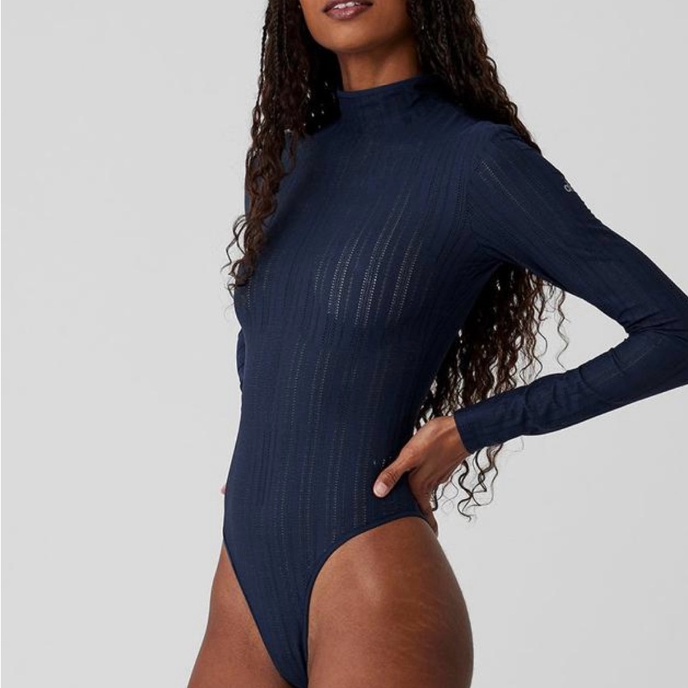 Alo yoga euphoria long sleeve bodysuit Small - Picture 3 of 9